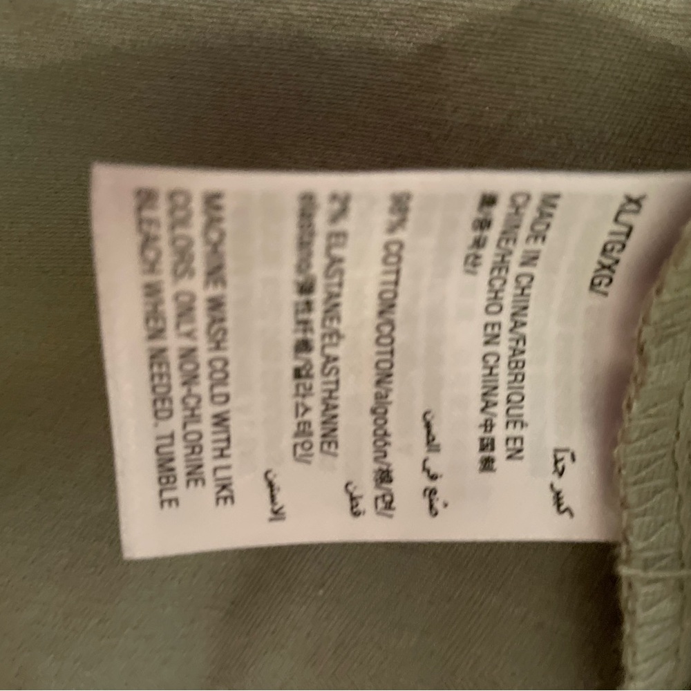 Charter Club Sage Green Jean Jacket - Picture 4 of 4